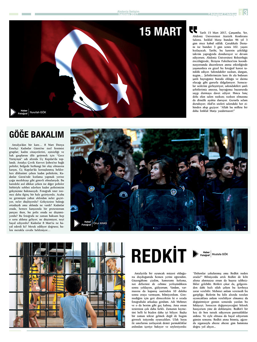Gazete / Dergi Sayfası