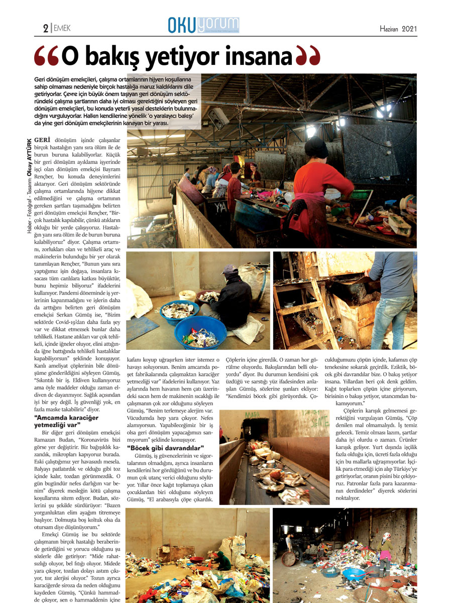 Gazete / Dergi Sayfası